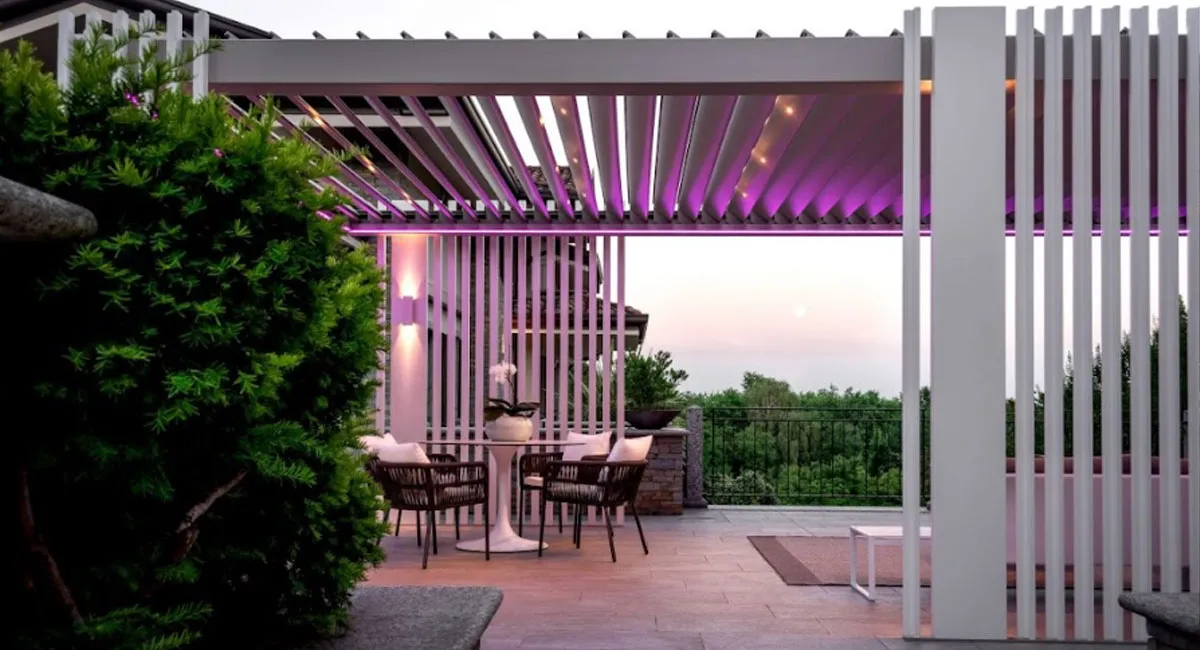 Bioklimatikus pergola Bioklimatikus pergola