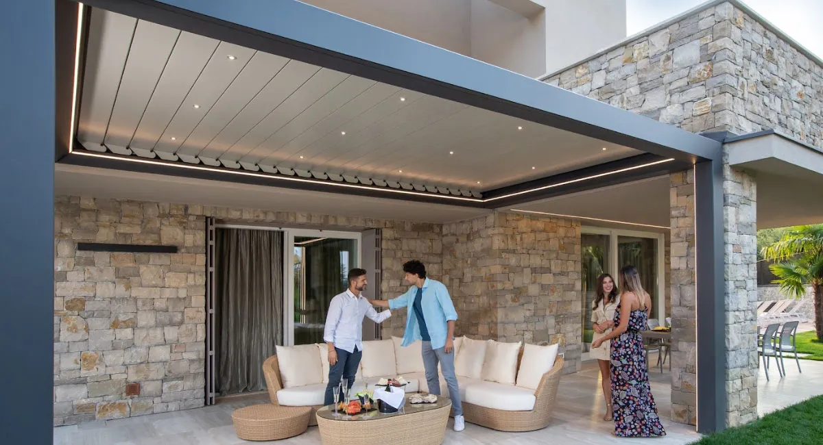 Bioklimatikus pergola Bioklimatikus pergola