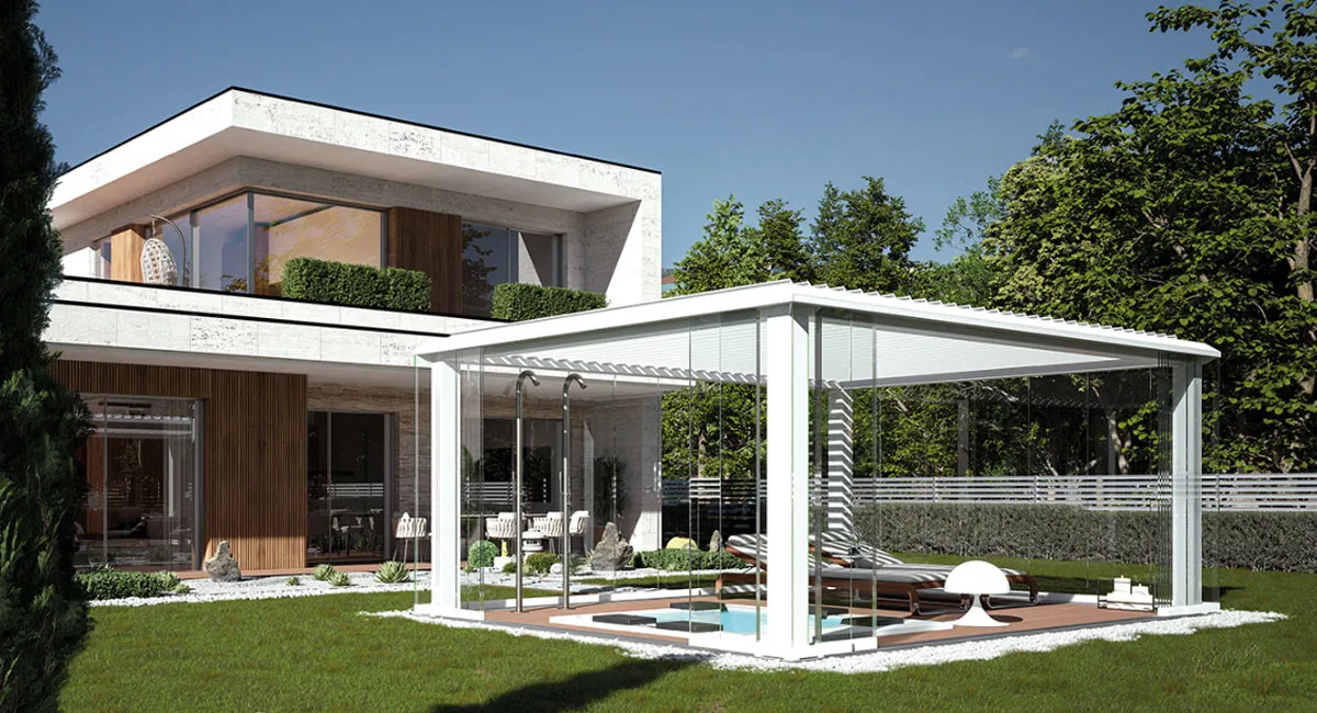 Bioklimatikus pergola Bioklimatikus pergola