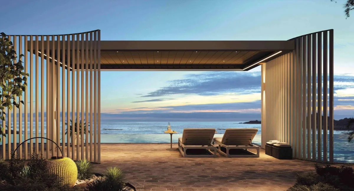 Bioklimatikus pergola Bioklimatikus pergola