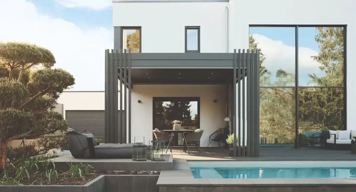 Bioklimatikus pergola Bioklimatikus pergola